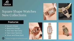 Buy Square Shape Watches for Women at Affordable Price