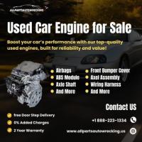 Used Car Engine for Sale in Dallas - All Parts Auto wrecking