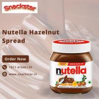 Savor the deliciousness of Snackstar's Nutella Hazelnut Spread