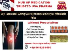 Tapentadol 100mg - Say Goodbye to Chronic Pain with Overnight Delivery and 20% Discount