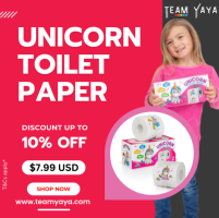 Shop Team Yaya for the Finest Novelty & Fancy Toilet Paper