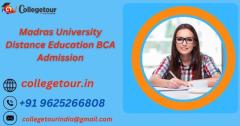 Madras University Distance Education BCA Admission