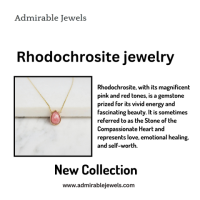 rhodochrosite jewelry |Bold and Beautiful Gemstone Designs