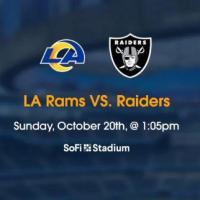 LA Rams VS. Raiders Tickets 2024