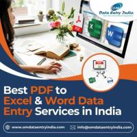 Top PDF to Excel and Word Data Entry Services in India