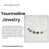 Stunning Tourmaline Jewelry | Unique Designs for Every Occasion