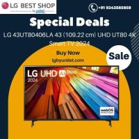 Buy LG 43UT80406LA 43 (109.22 cm) UHD UT80 4K Smart TV 2024