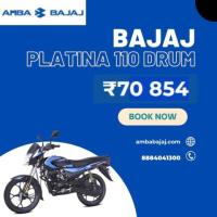 Bajaj Platina 110 Drum Price, Mileage, Colours, Images | Amba Bajaj