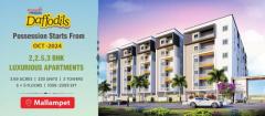 Praneeth Pranav Daffodils | 3 BHK Flats for Sale in Mallampet | 3 BHK Flats in Bachupally | Premium 