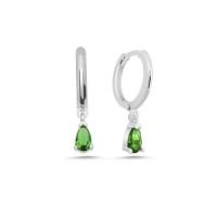 Fashion-Forward Silver Drop Earrings - Zehrai