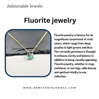 Handcrafted Fluorite Jewelry: Rings, Necklaces & More