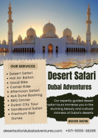 Desert Safari Dubai Adventures / +971555538395