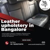 Leather upholstery in Bangalore | Artificial leather car seat cover