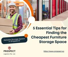 5 Essential Tips for Affordable Furniture Storage in Singapore — Prospect Logistics