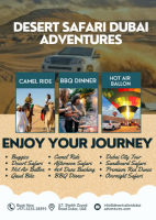 Dubai City Tour - BBQ Dinner With Desert Safari Dubai Adventures / +971 55 553 8395