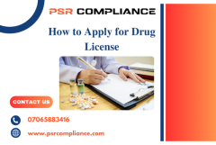 Drug License Apply Online