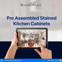 Stained Kitchen Cabinets – Pre Assembled