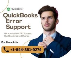 QuickBooks Error Support (+1-844-881-9274)