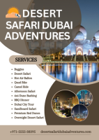 Desert Safari Dubai Adventures | Dubai Desert Safari |+971 55 553 8395