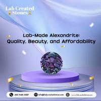 Brilliant Lab Created Alexandrite Stones for Custom Jewelry