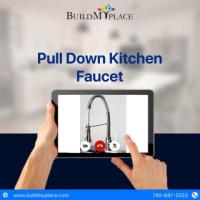 Pull Down Kitchen Faucet with Flexible Reach