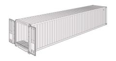 Buy 40ft pallet wide containers | LOTUS Containers