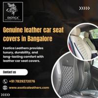 Genuine leather car seat covers in Bangalore 