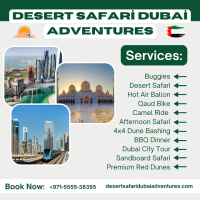 Desert Safari Dubai Adventures | Dubai Desert Safari |+971 55 553 8395