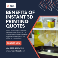 Benefits of Instant 3D Printing Quotes | Shenzhen Rapid Direct Co., Ltd.