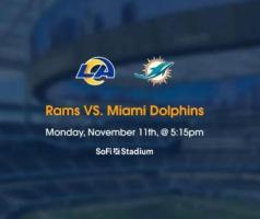 Rams VS. Miami Dolphins Tickets