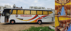 49 SEATER BUS ON RENT IN AHMEDABAD, PREMIUM LUXURY BUS HIRE IN AHMEDABAD