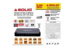 SOLID HDS2X-7272DLX S2X H.265 HD FTA Set-Top Box