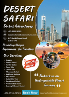 Desert Safari Dubai Adventures | Dubai Desert Safari |+971 55 553 8395