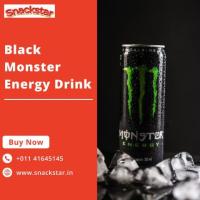 Power Up with Black Monster Drink– Now at Snackstar!