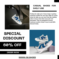 Buy casual shoes- from O2