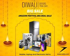 Sale on electronic items with big discounts at Amazon festival 2024