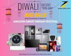 A great sale on mobiles, laptops, and electronics is available on Amazon this Diwali