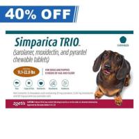 Lowest Prices on Simparica TRIO Caramel for Dogs – Only at Budgetvetcare!