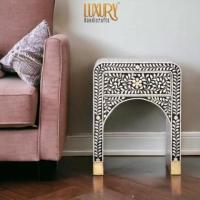 Stunning Bone Inlay Bedside Tables for Sale