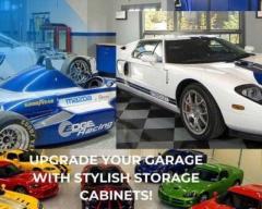 Upgrade Your Garage With Stylish Storage Cabinets!