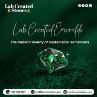 Lab Created Emerald Stones for Jewelry Making and Collectors