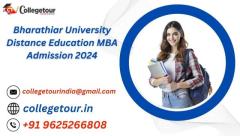 Bharathiar University Distance Education MBA Admission 2024