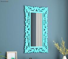 Buy Elara Tall Carved Wall Mirror | Wooden Street