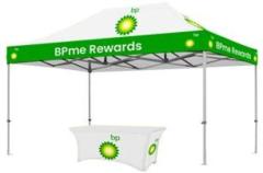 The Perfect Mid-Size 10x15 Canopy for Branding!