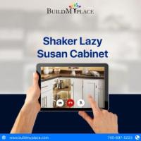 Shaker Lazy Susan Cabinet for Smart Corner Storage