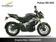 The Pulsar NS 400 offers an attractive appearance and strong performance.