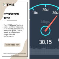 MTN Speed Test for Tracking Data Speed Changes Over Time 