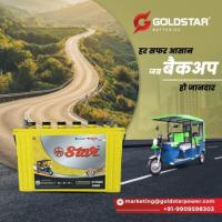 Best E-Rickshaw Battery Manufacturer - GOLDSTAR Quality