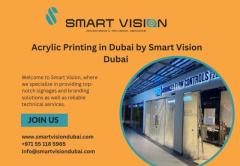  Acrylic Printing in Dubai by Smart Vision Dubai