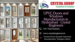 UPVC Doors Manufacturers in Hyderabad – CRYSTAL ENGINEERS